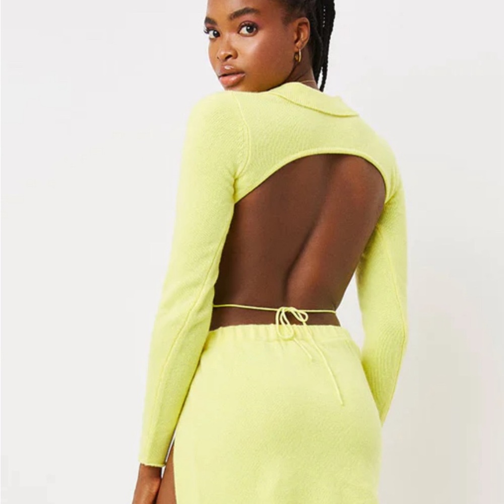 Frankie’s Bikinis Mary Jane Polo in Citronella